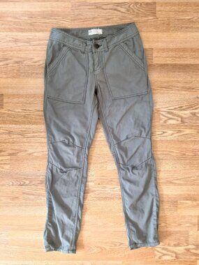 Free People Utility Ankle Pants Khaki Size 26